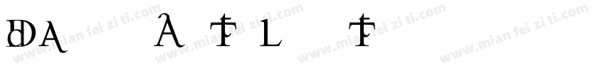 DarwinAlt Light字体转换